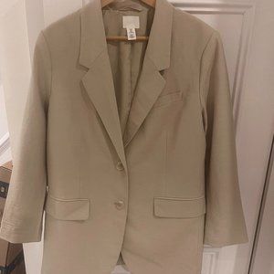 H&M Linen Blazer, Size M